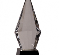 Obelisk w/Black Pedestal