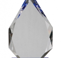 Diamond w/Blue Pedestal